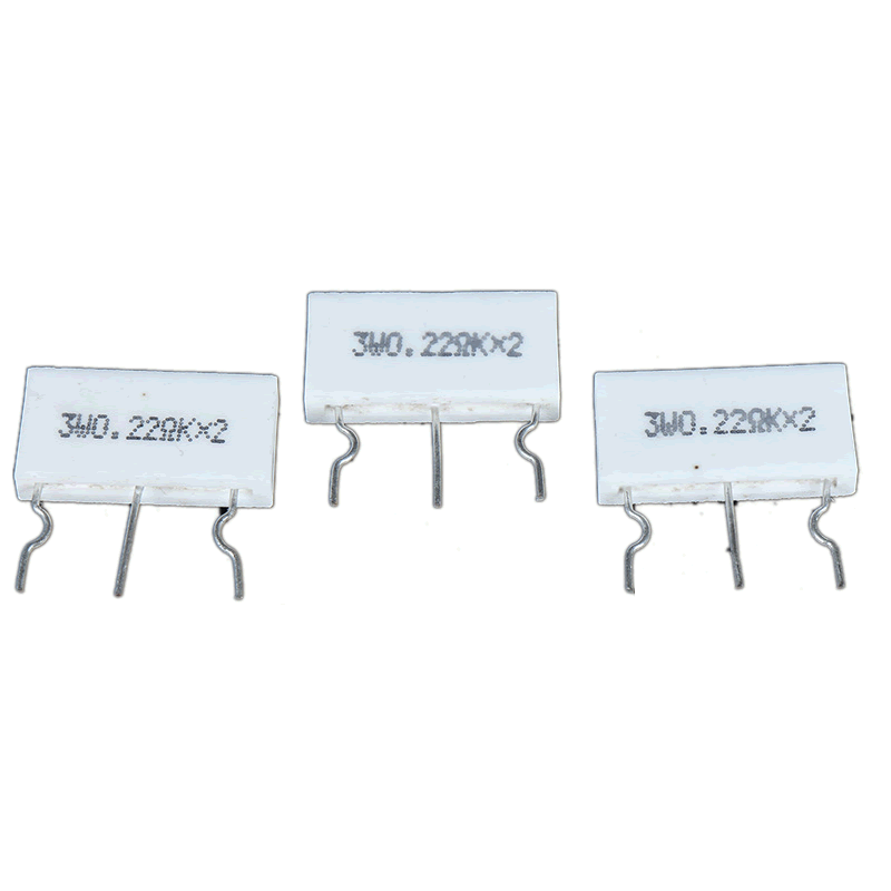 3W+3W Non-inductive Cement Resistor MPR 3W+3W