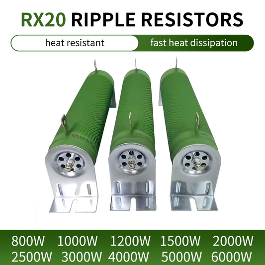 RX20 Ripple Resistors 800W~6000W for Inverter Brake Applications