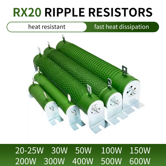 RX20 Ripple Resistors 20W~600W for Inverter Brake Applications